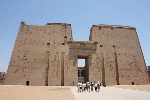 Edfu Horus Temple-8 Day Cairo, Alexandria, Luxor , Edfu, Kom Ombo, Aswan and Abu Simbel