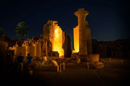 Karnak Temple with Sound and Light-6 Day Cairo and Luxor Tour with Sound and Light Show and Balloon