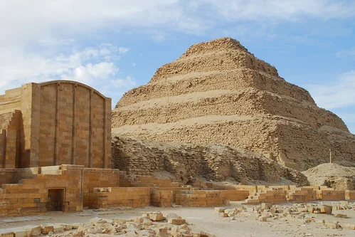 Step Pyramid Saqqara-14 Day Cairo, Hurghada, Nile Cruise, Balloon and Abu Simbel
