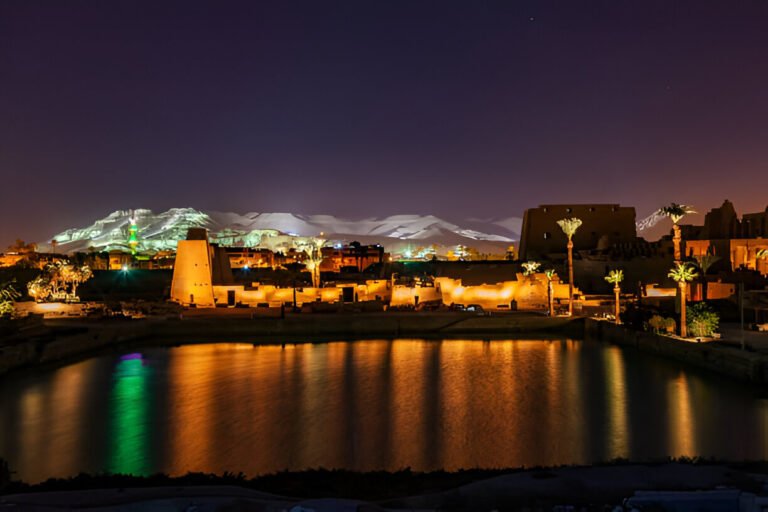 Sound and Light show at Karnak 3